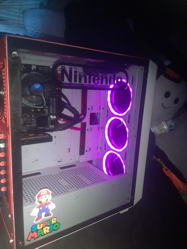 Red and black custom gaming - , pc
